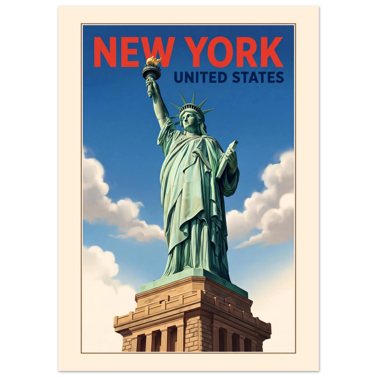 Statue of Liberty — New York poster