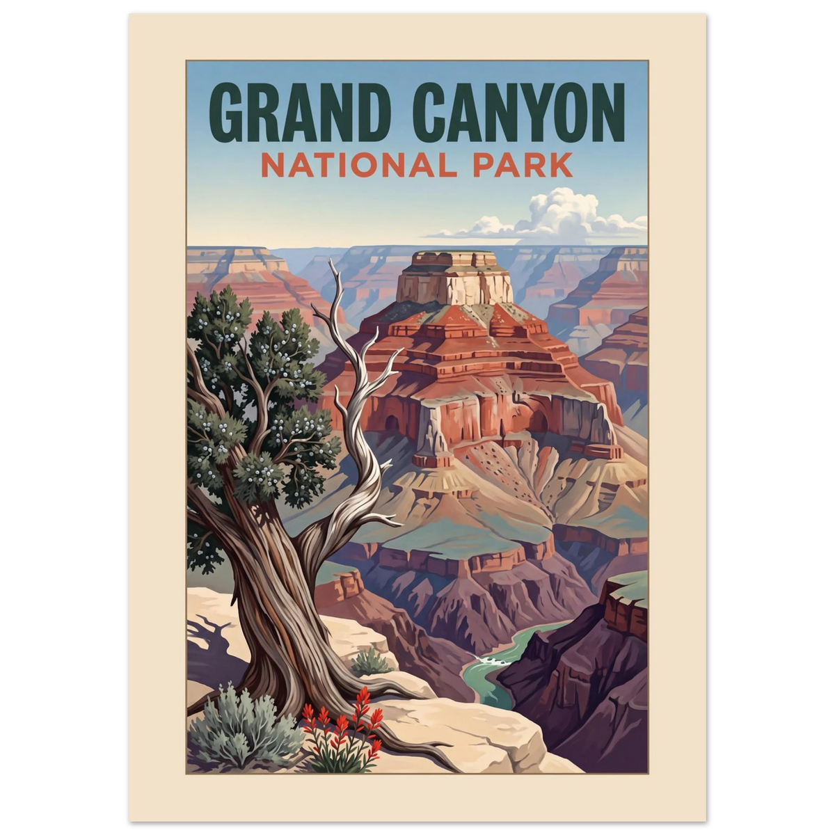 Grand Canyon — National Park poster
