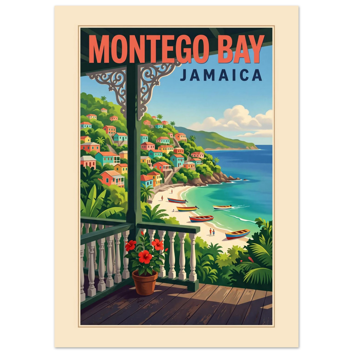 Montego Bay — Jamaica poster