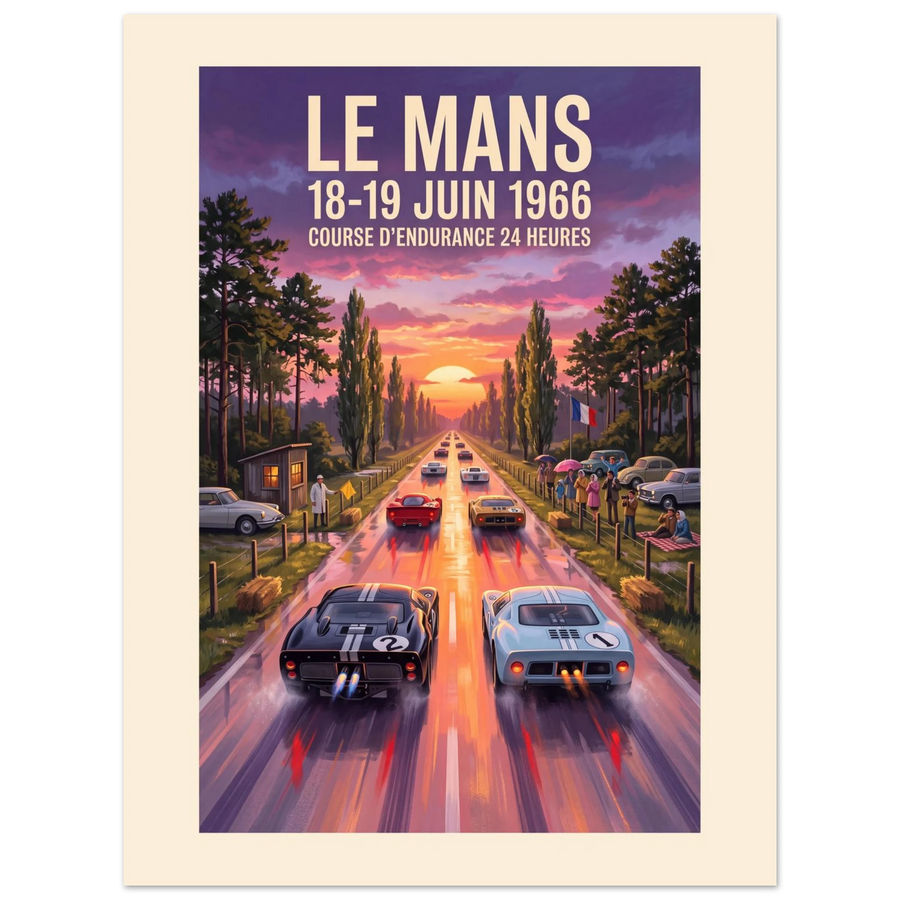 Le Mans 1966 — Sunset Chase poster