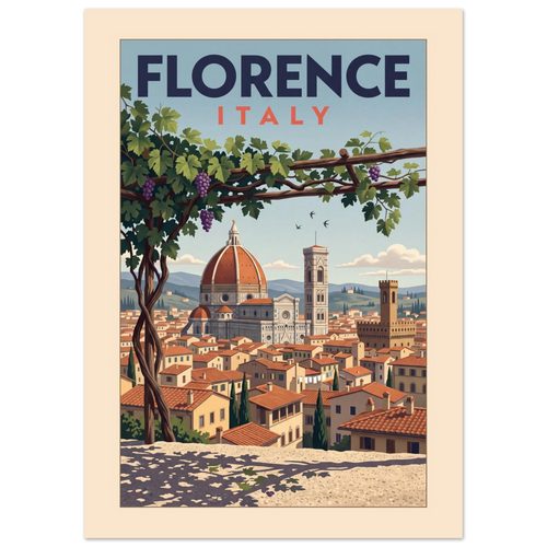 Florence — Italy poster
