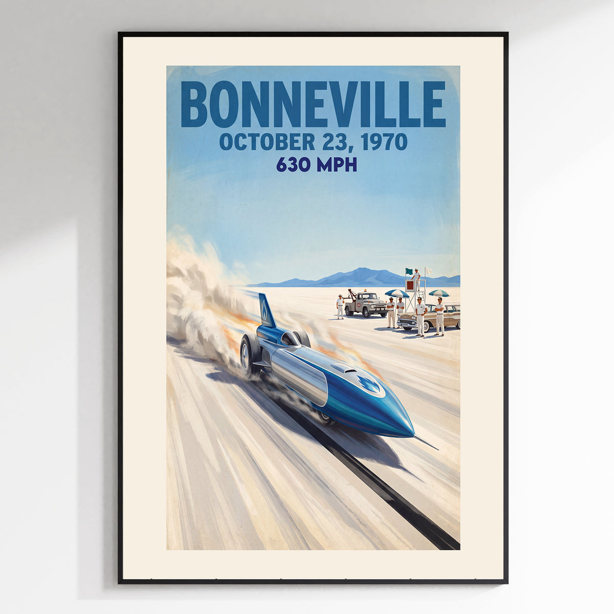 Bonneville 1970 — 630 MPH poster