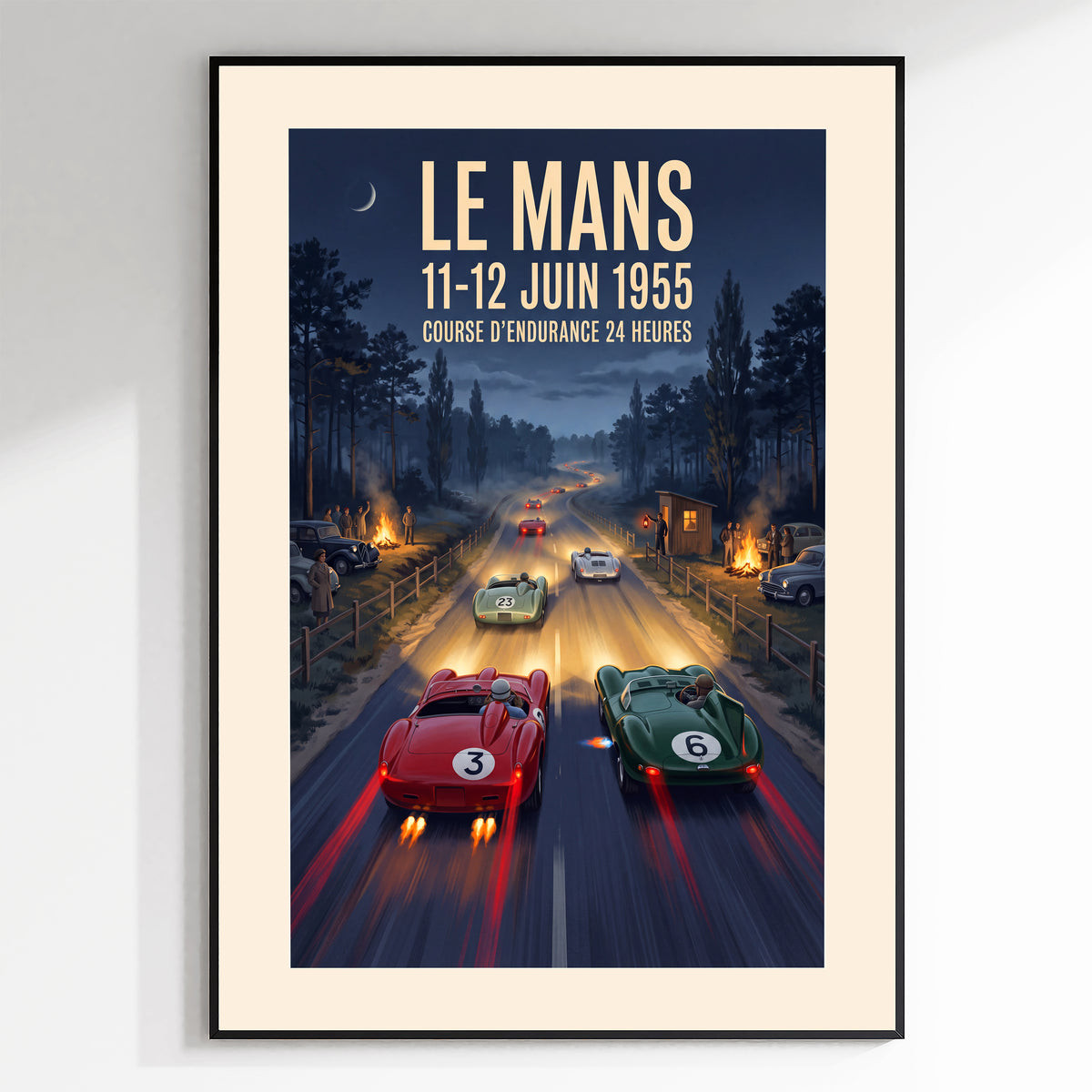 Le Mans 1955 — Sunset Chase poster