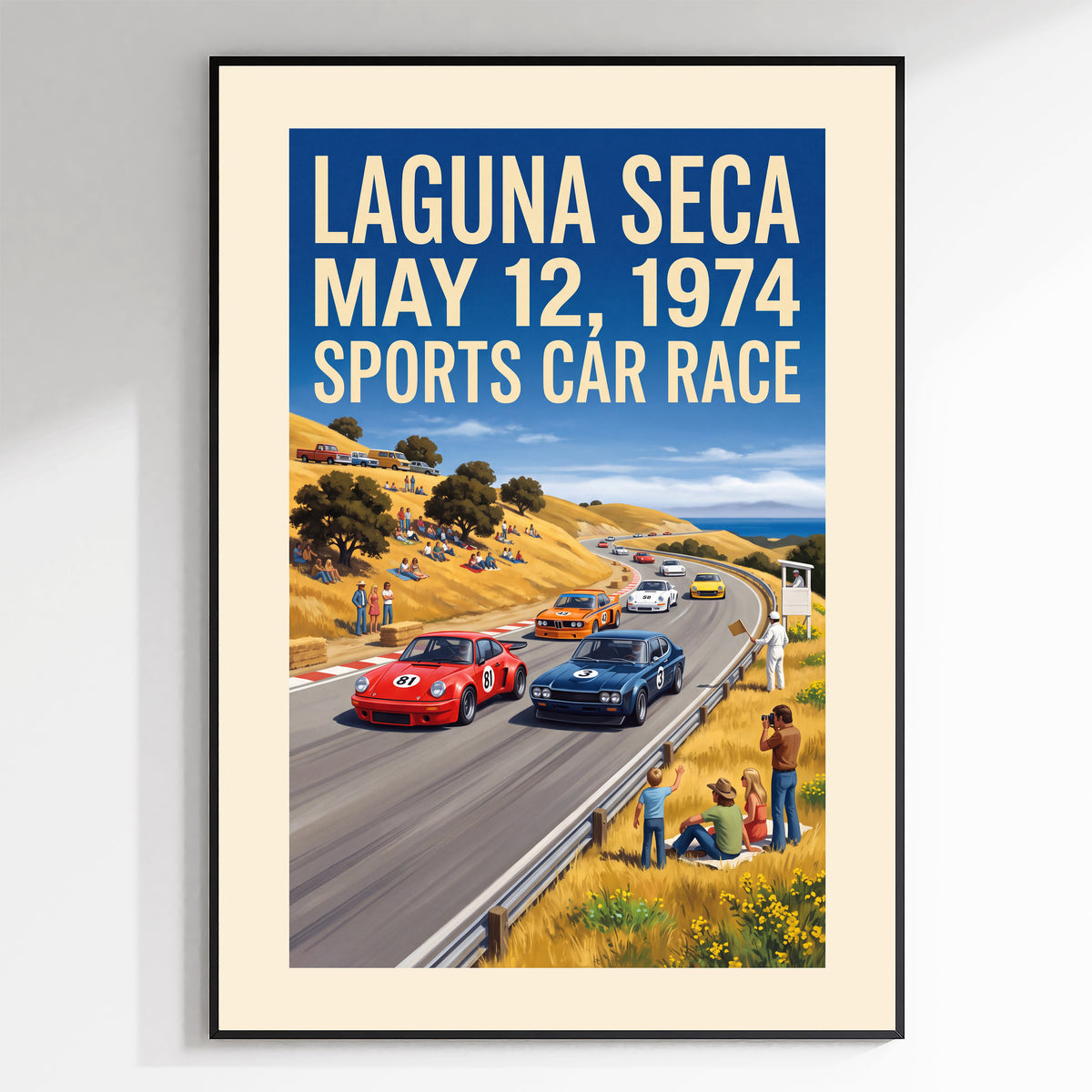 Laguna Seca 1974 - Sports Car Race