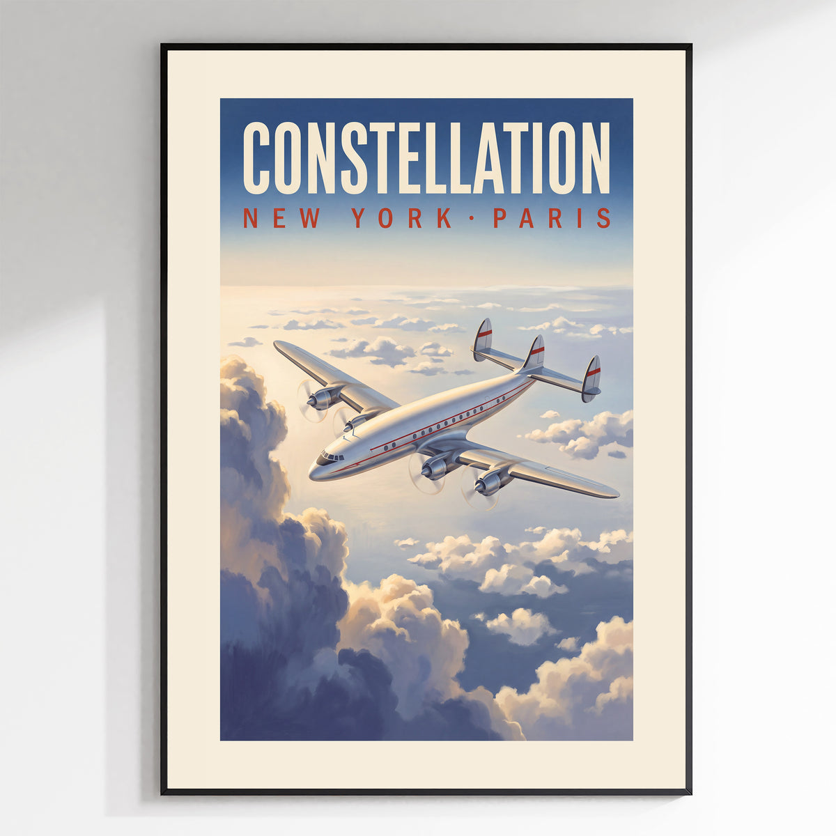 Constellation — New York Paris poster
