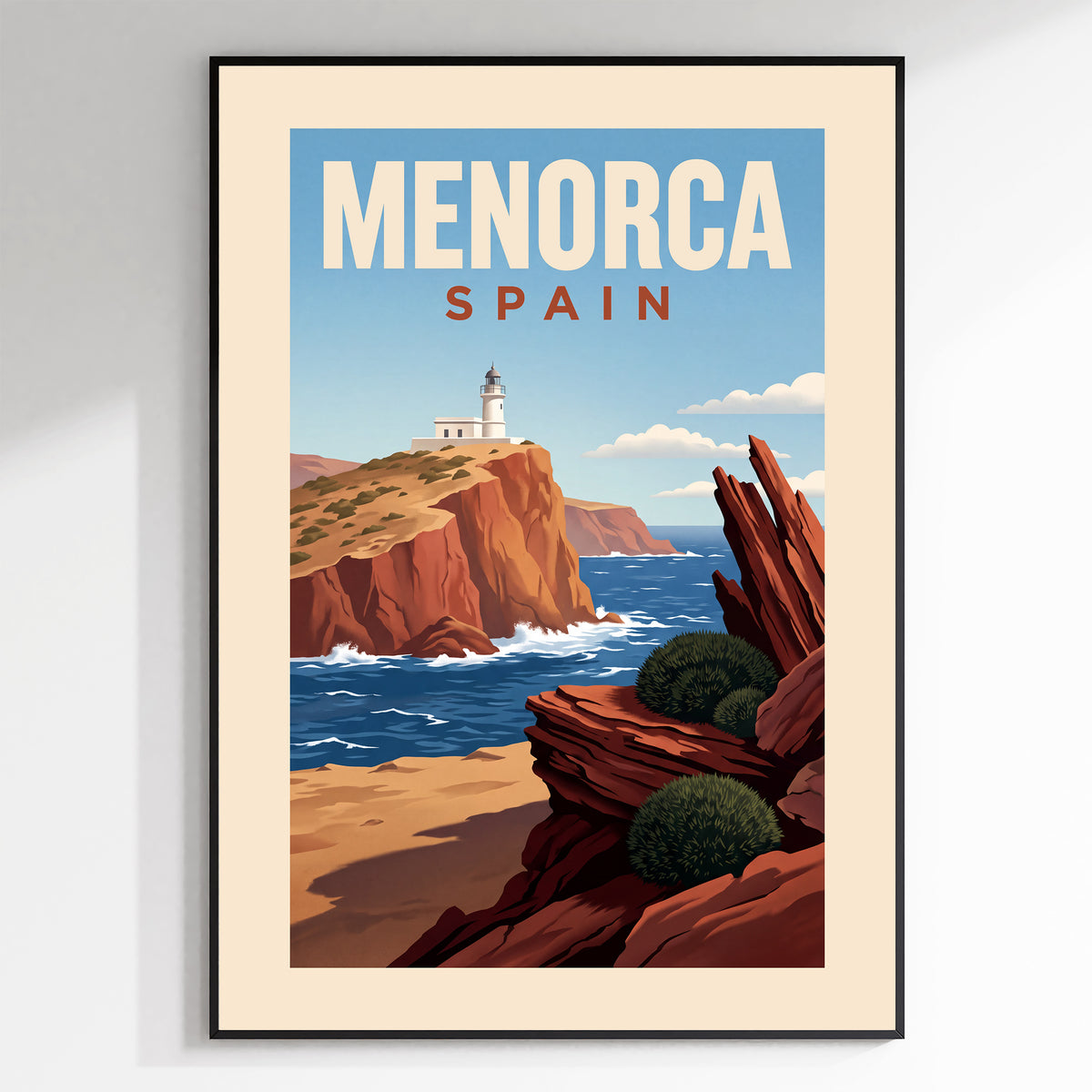Menorca — Spain poster