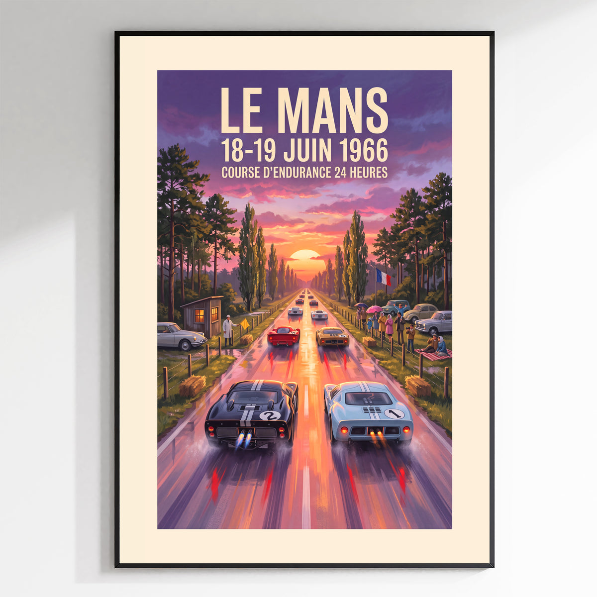 Le Mans 1966 — Sunset Chase poster