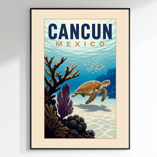 Cancun, Mexico - Vintage Travel, Reef