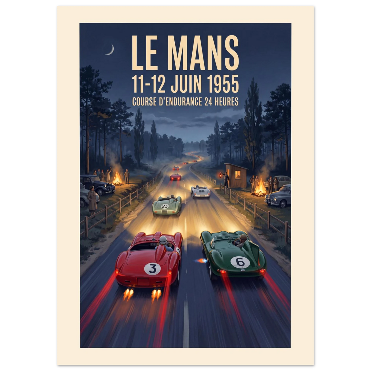 Le Mans 1955 — Sunset Chase poster