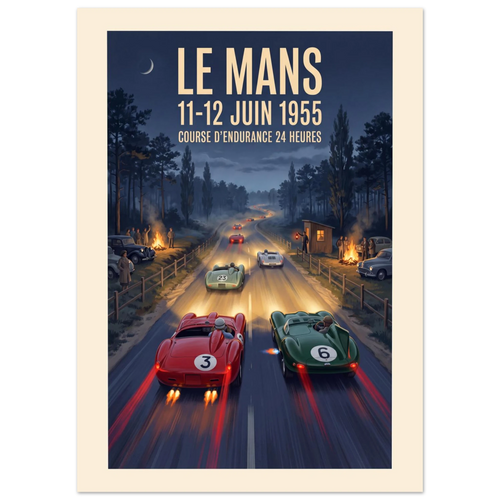 Le Mans 1955 — Sunset Chase poster