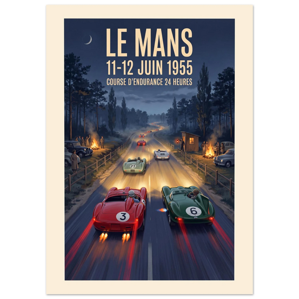 Le Mans 1955 — Sunset Chase poster