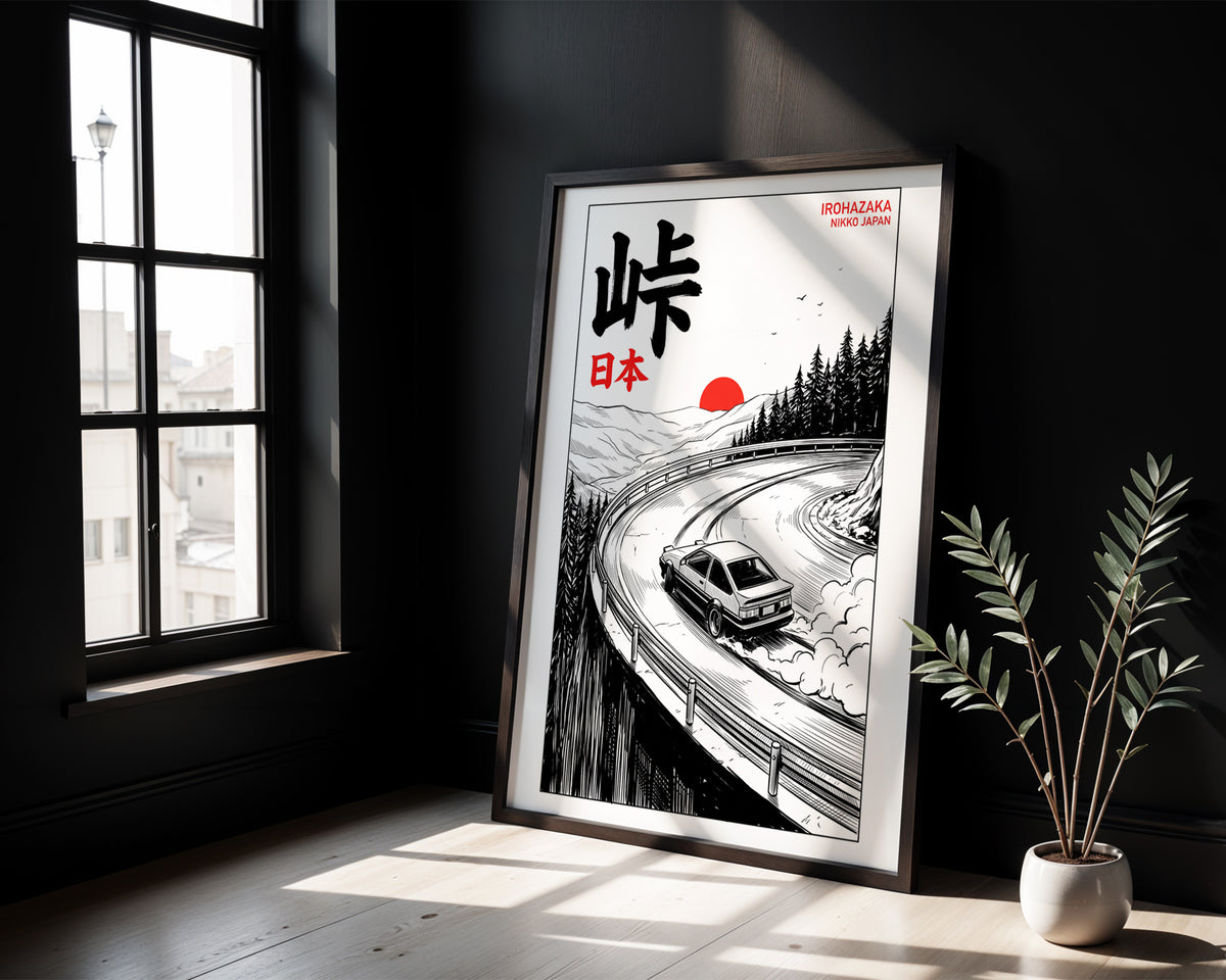 Irohazaka Touge, Nikko - JDM Manga Ink