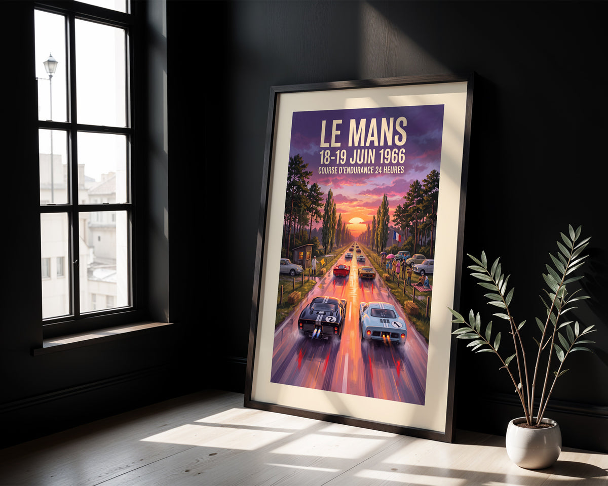 Le Mans 1966 — Sunset Chase poster