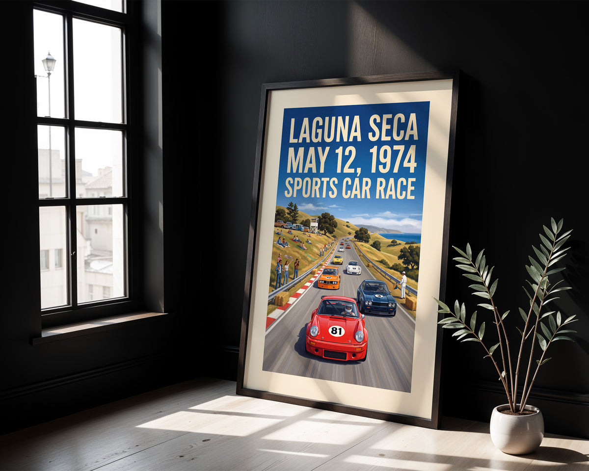 Laguna Seca 1974 - Sports Car Race