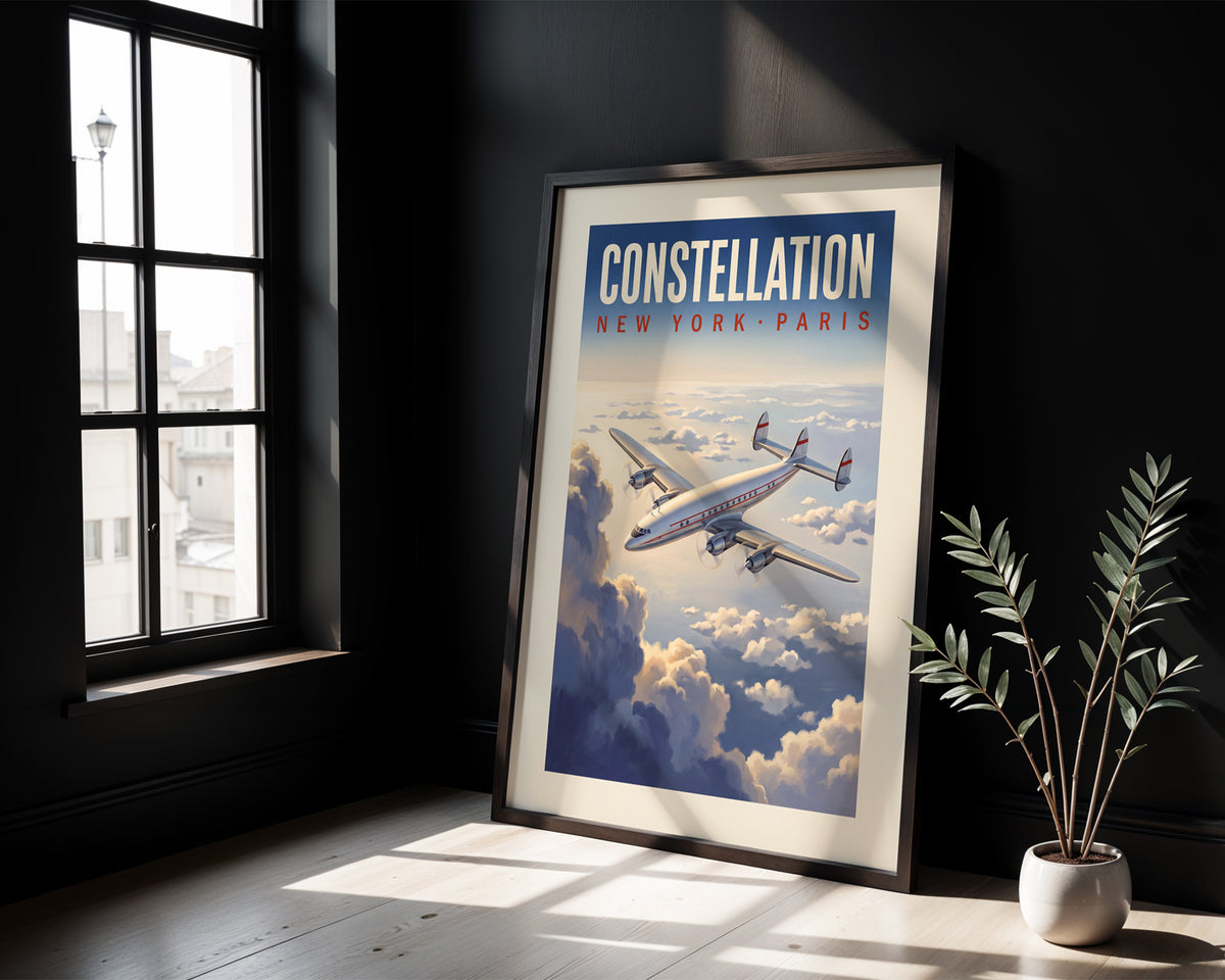 Constellation — New York Paris poster