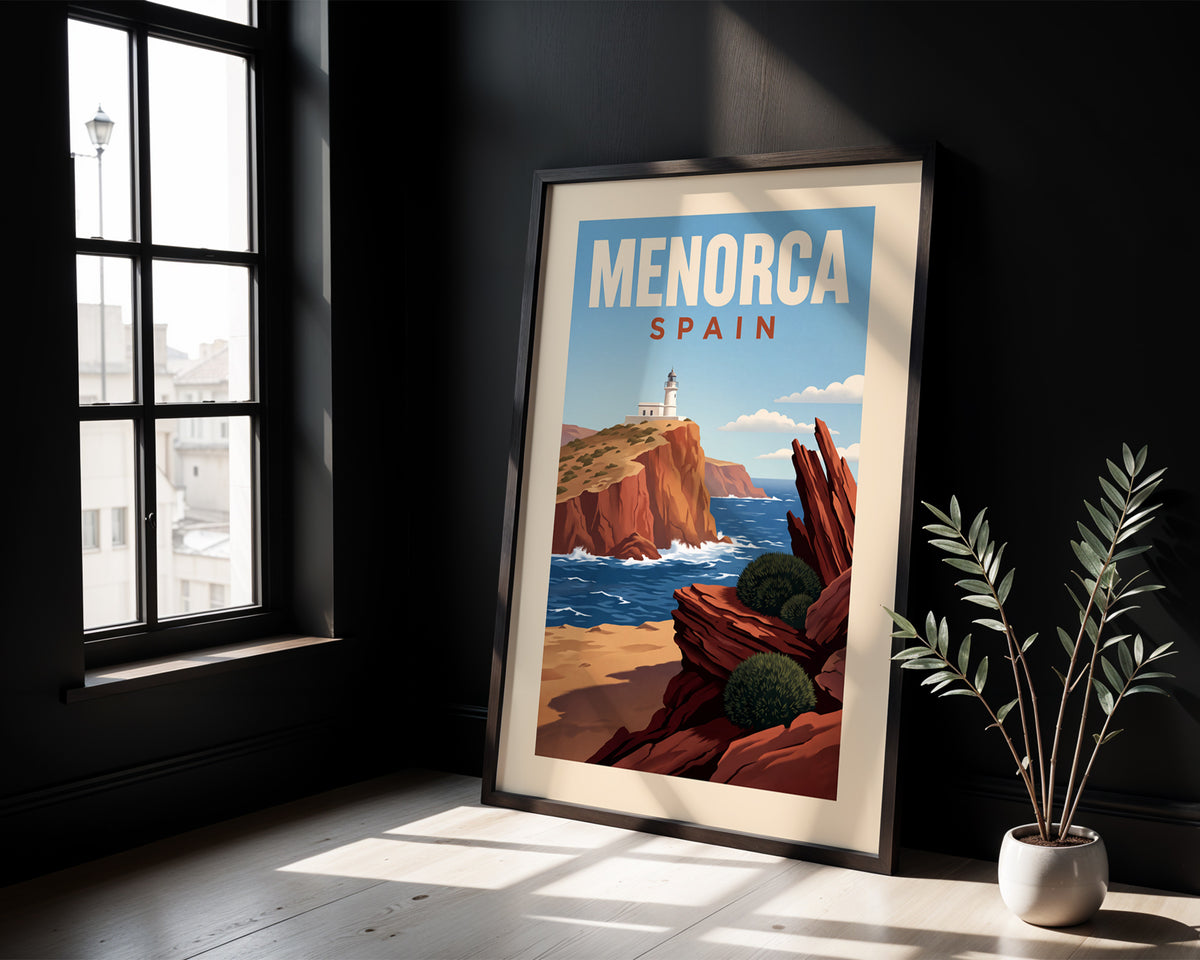 Menorca — Spain poster