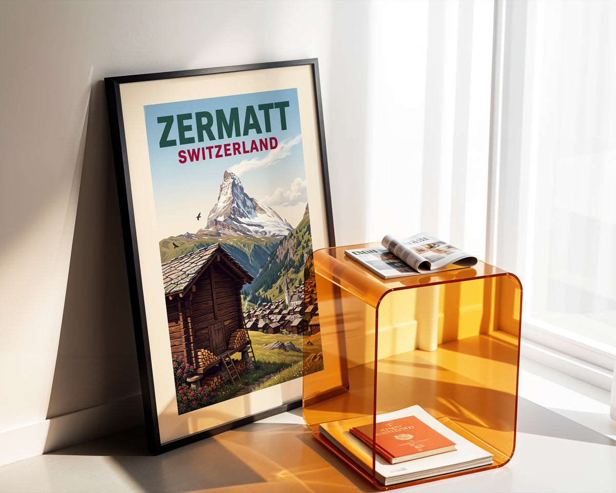 Zermatt — Matterhorn poster