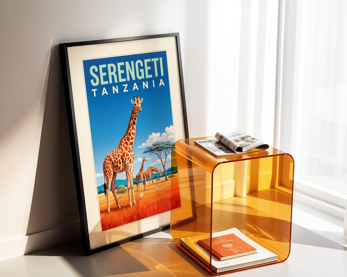 Serengeti — Tanzania poster
