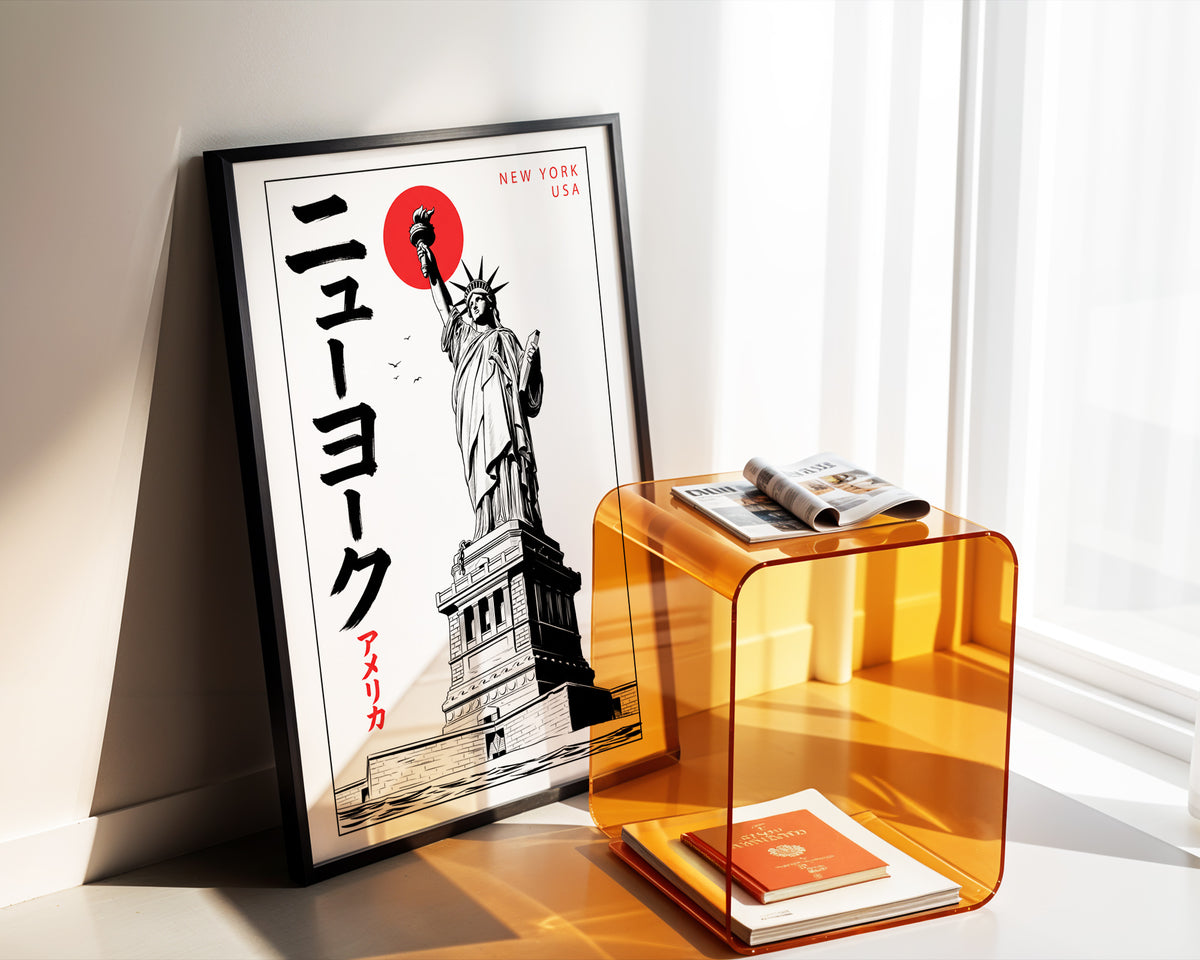 Statue of Liberty, New York - Manga Ink