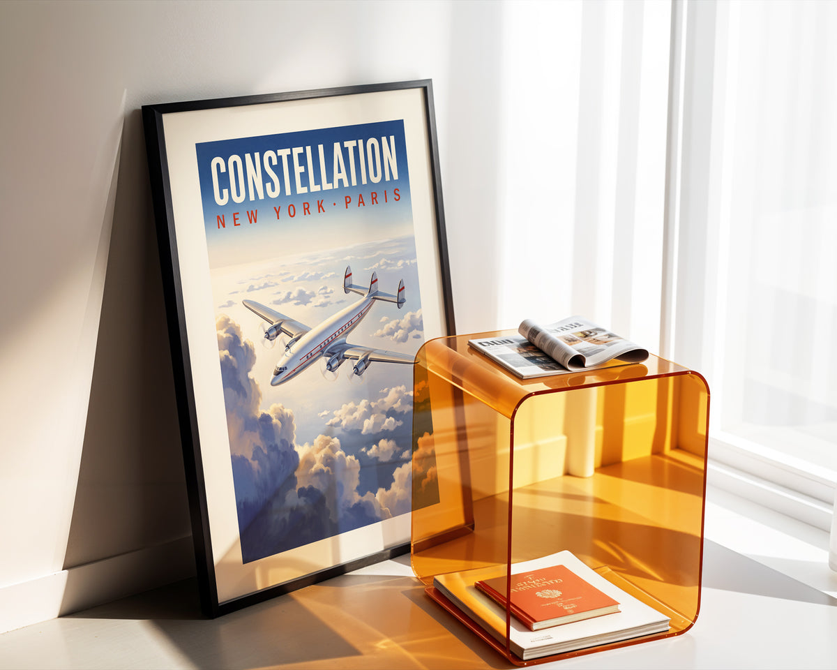 Constellation — New York Paris poster