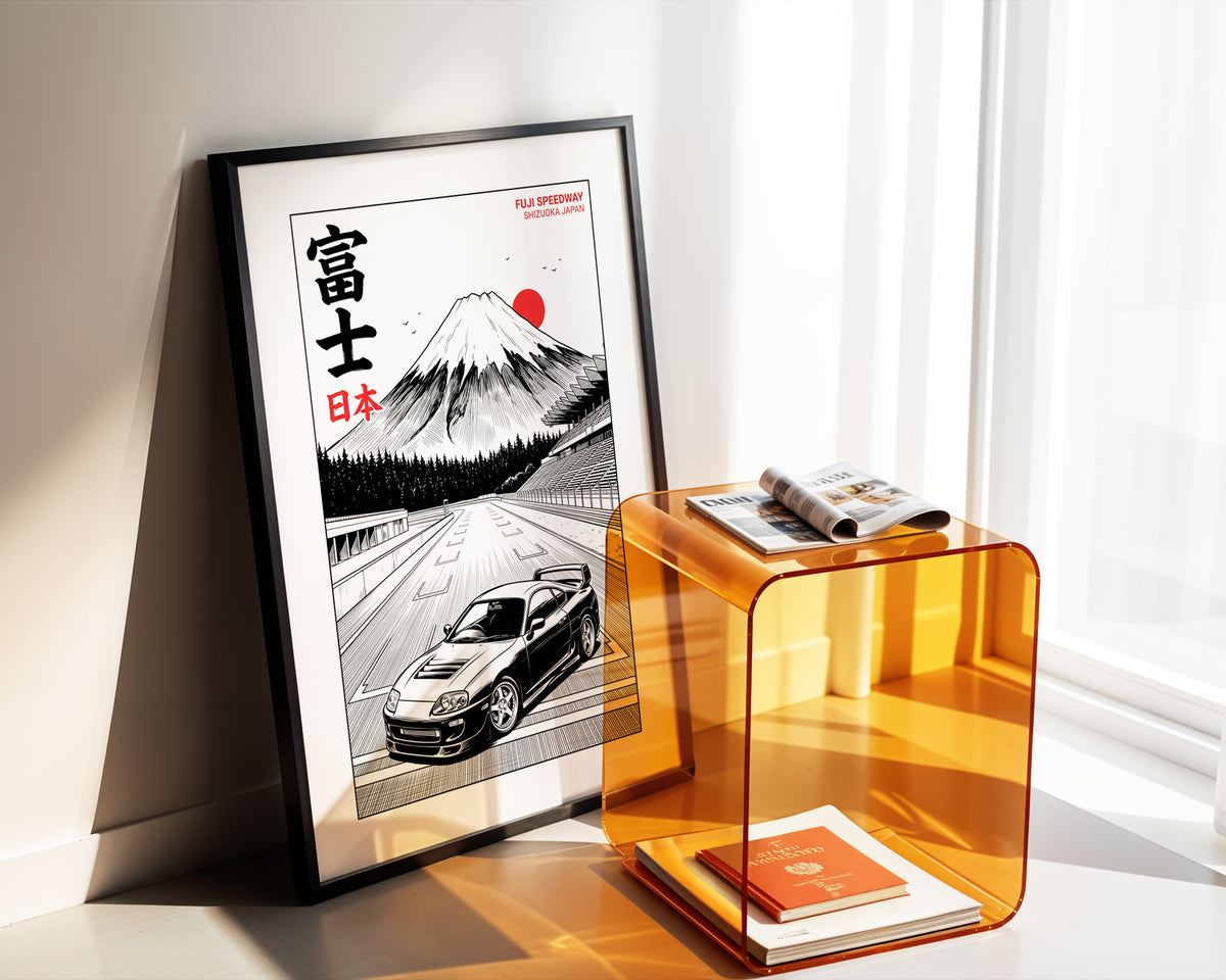 Fuji Speedway, Japan - JDM Manga Ink
