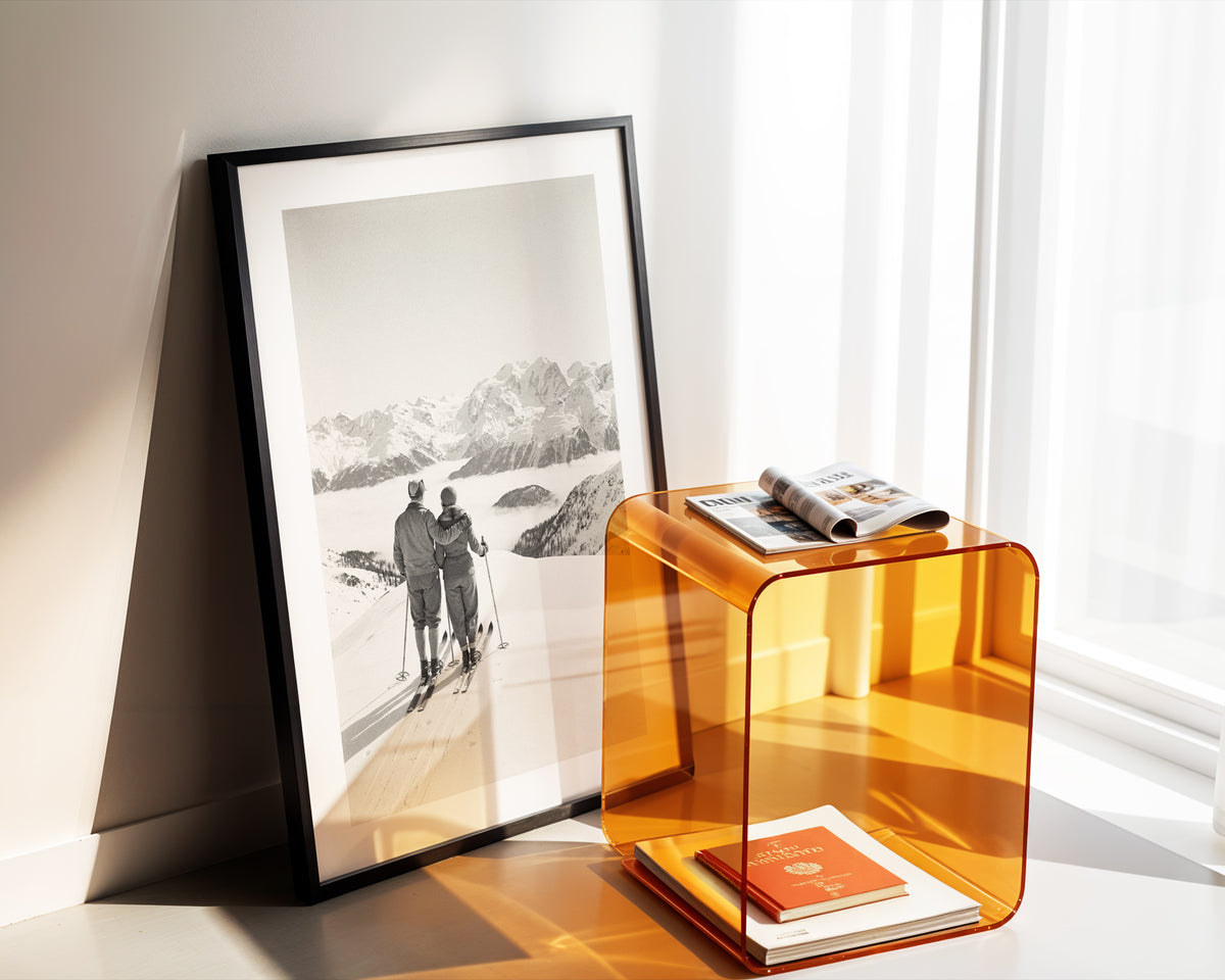The Summit 1932 - Vintage Ski Photo Print