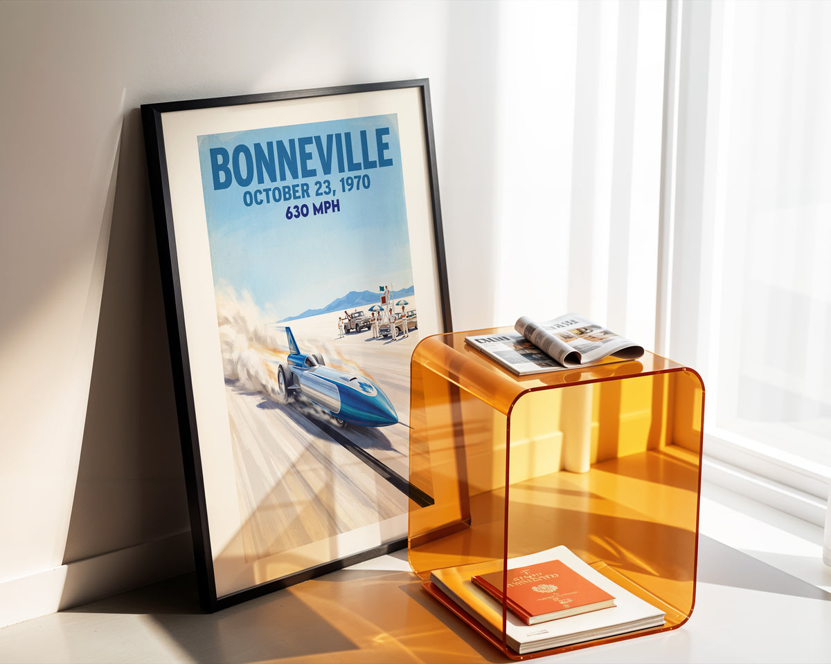 Bonneville 1970 — 630 MPH poster