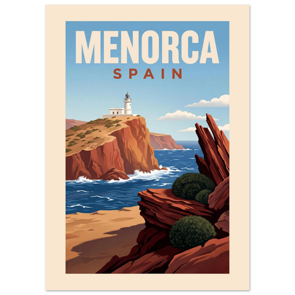 Menorca — Spain poster