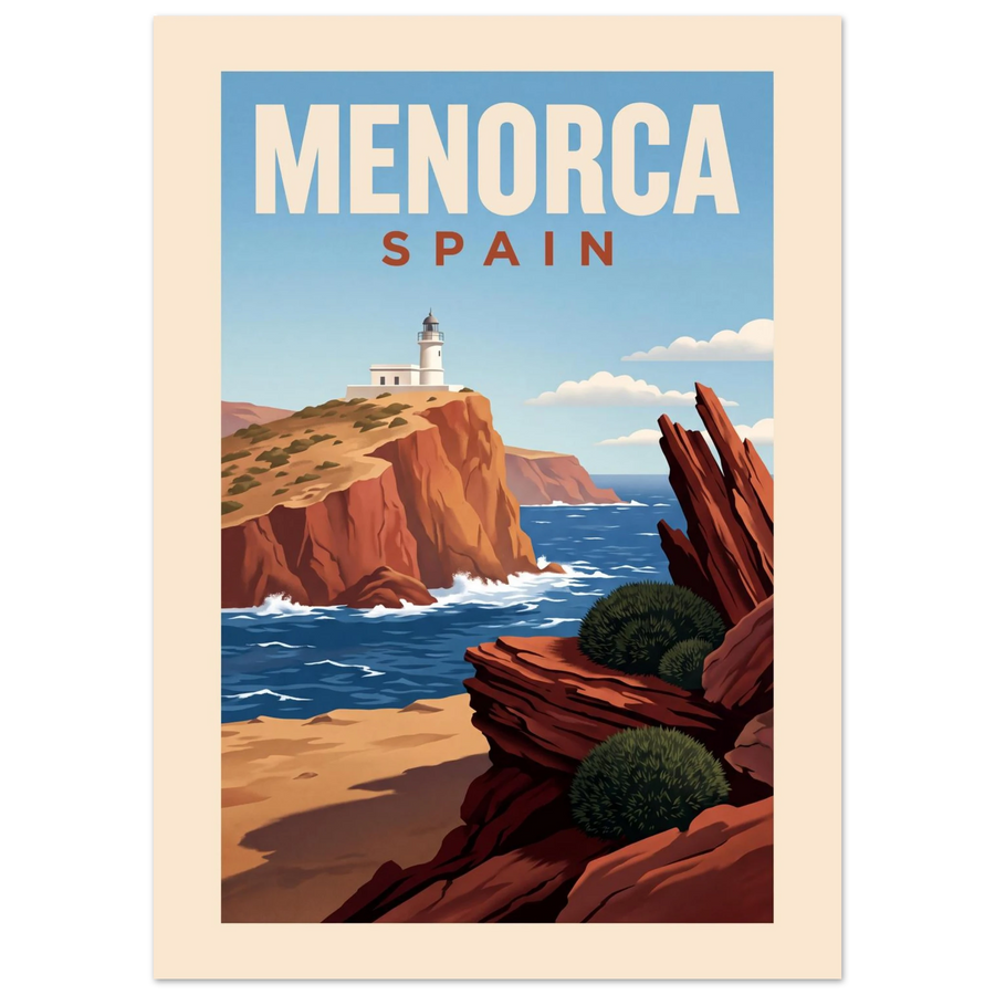 Menorca — Spain poster